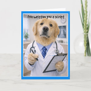 Carte de rétablissement Script Feel Better PA-1
