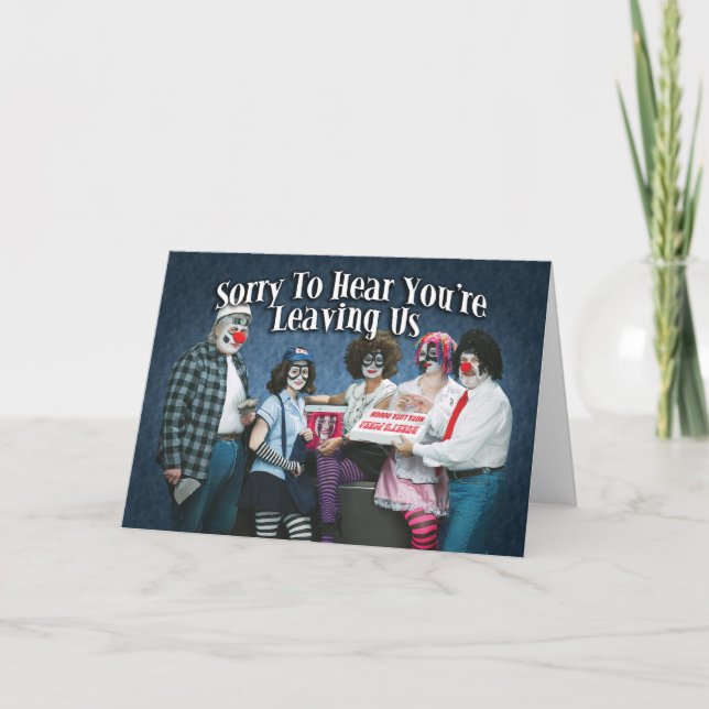 Carte de retrait amusante (Devant)