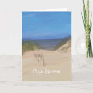 Carte de retrait Beach Couple