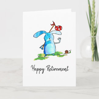 Carte de retrait de lapin