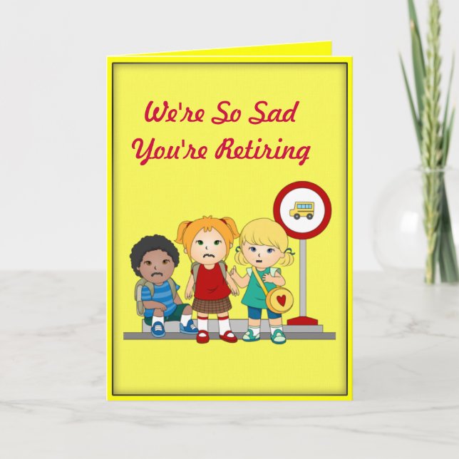 Carte de retrait du conducteur de bus (Devant)