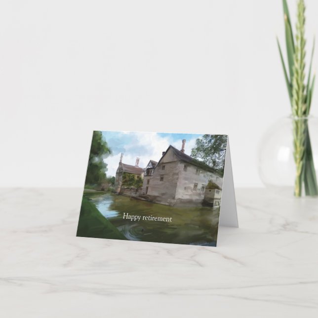 Carte de retraite à la campagne (Devant)