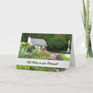 Carte de retraite du jardin anglais