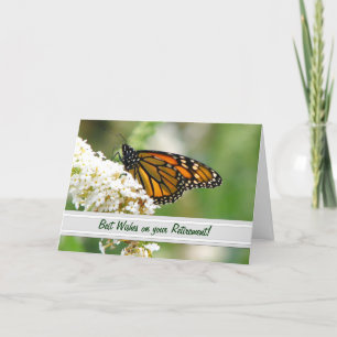 Carte de retraite Monarch Butterfly par Elaine