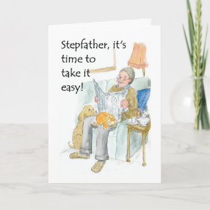 Carte de retraite pour un Stepfather