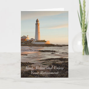 Carte de retraite St Mary’s Lighthouse England