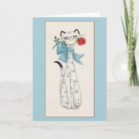 Carte de Rétro Cat