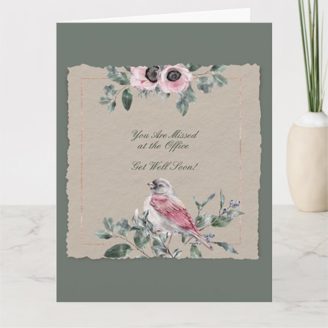 Carte de réussite pour la famille de travail (Devant)