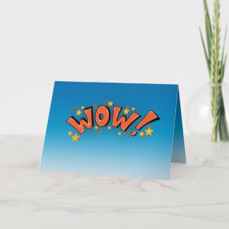 Carte de réussite Wow