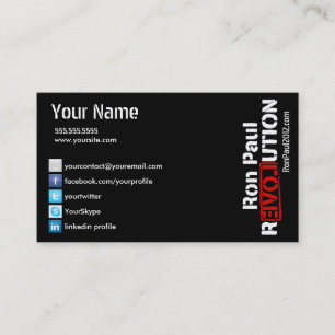 Carte de révolution de Ron Paul