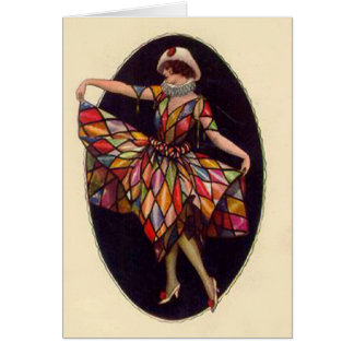 Carte de robe de harlequin