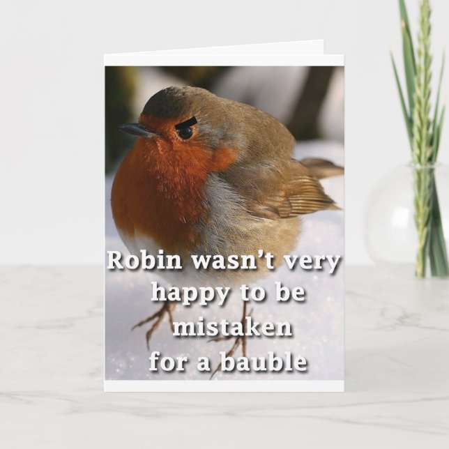 Carte de Robin Christmas (Devant)