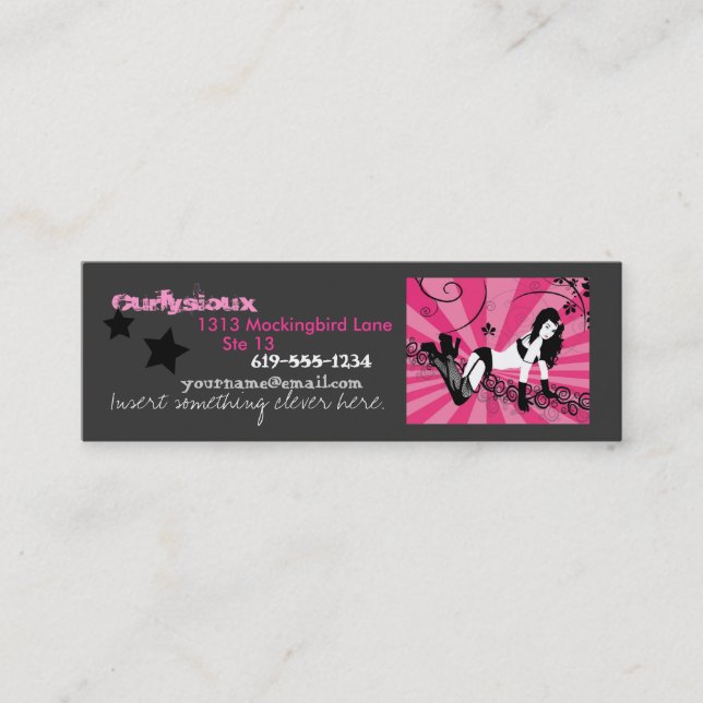 Carte de Rockstar (Devant)