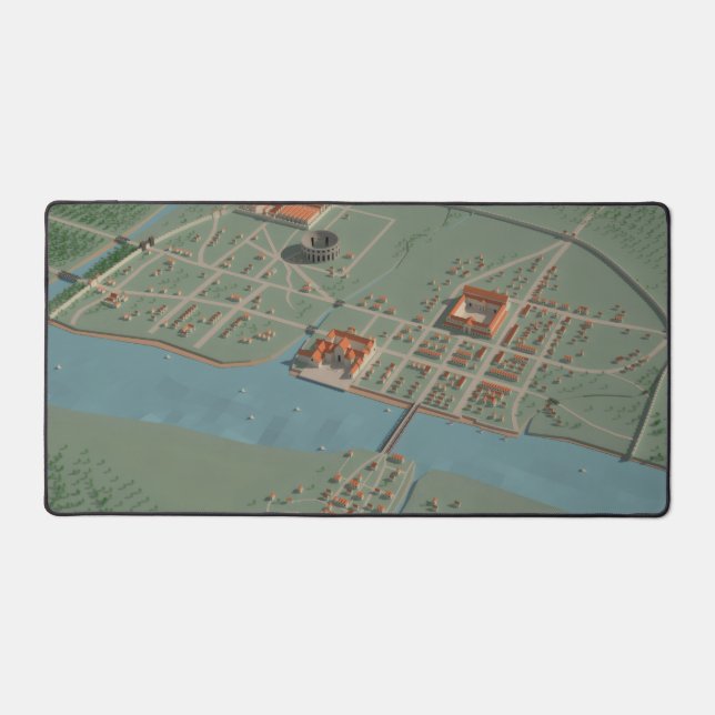 Carte de Rome Deskmat (Recto)