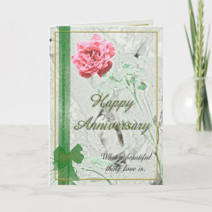 Carte de Rose Anniversary