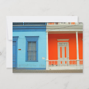 Carte de rue Iquique colorée