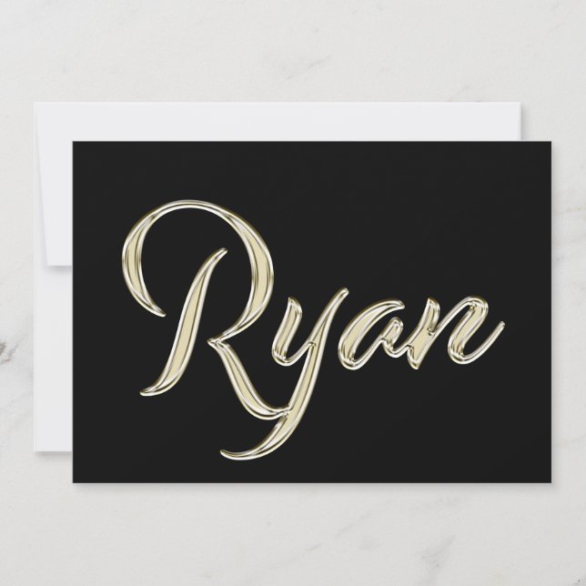 Carte de Ryan White Gold (Devant)