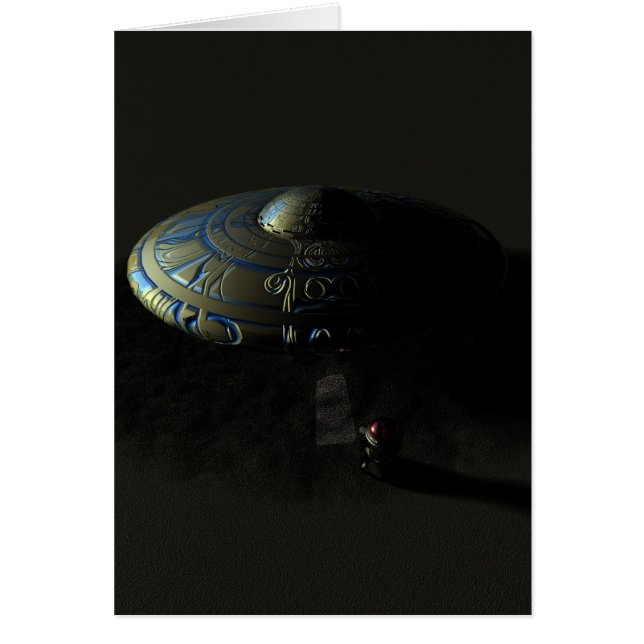 Carte de sable Alien (Devant)
