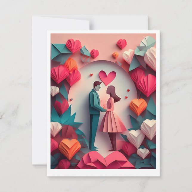 Carte de Saint-Valentin (Devant)