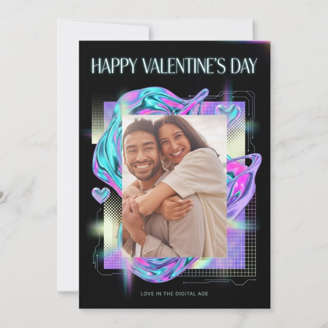 Carte de Saint-Valentin Amour Numérique Romance Co (Devant)
