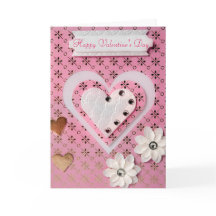 Carte de Saint-Valentin de coeur