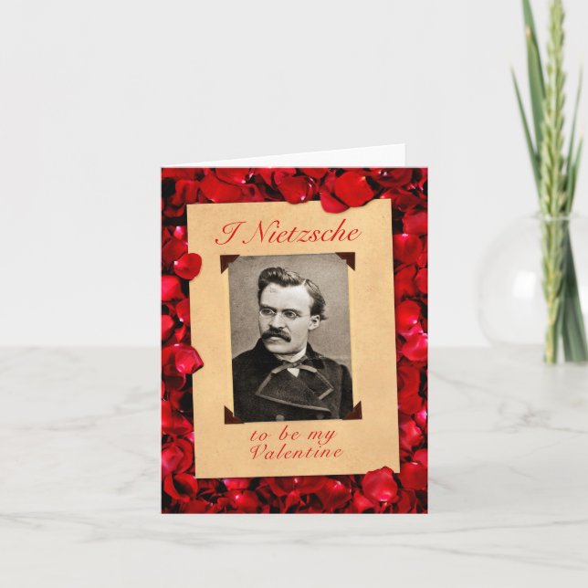 Carte de Saint-Valentin de Nietzsche (Devant)