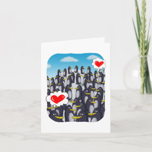 Carte de Saint-Valentin drôle sur l'amour des manc