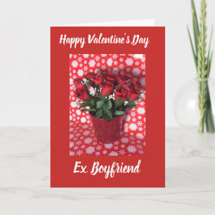 Carte de Saint-Valentin ex petit ami