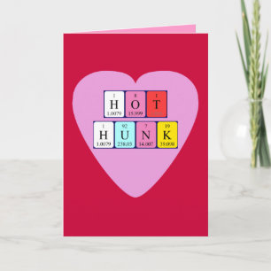 Carte de Saint-Valentin Hot Hunk