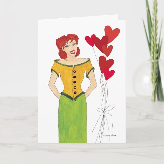 Carte de Saint-Valentin Je T'aime (Devant)