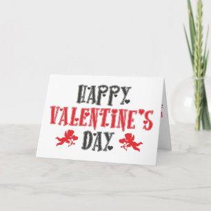 Carte de Saint-Valentin joyeuse