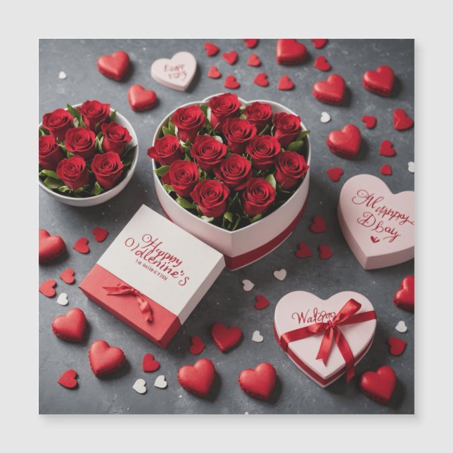 Carte de Saint-Valentin joyeuse (Devant)