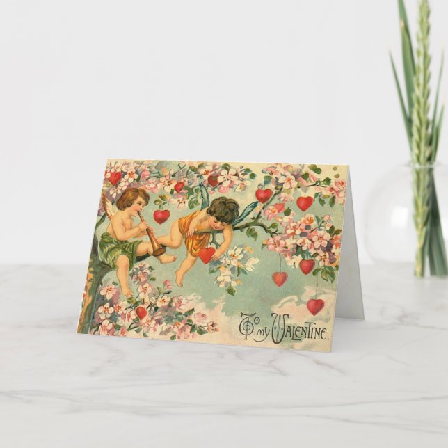 Carte de Saint Valentin mignonne (Devant)