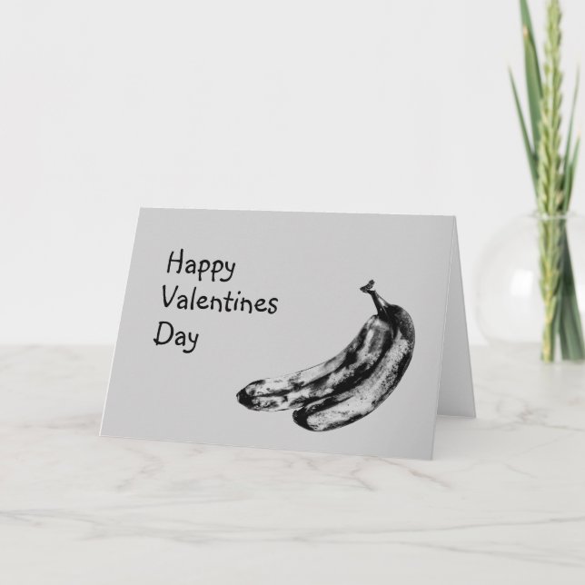 Carte de Saint-Valentin personnalisable drôle uniq (Devant)