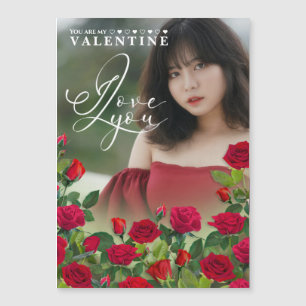 Carte de Saint-Valentin personnalisée avec photo «