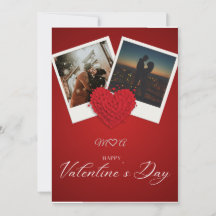 Carte de Saint-Valentin personnalisée avec photo |
