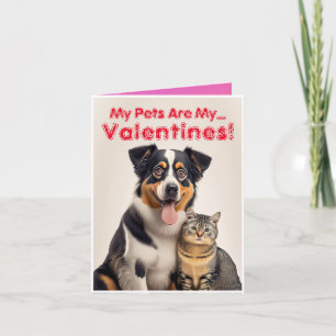 Carte de Saint-Valentin personnalisée avec photo d