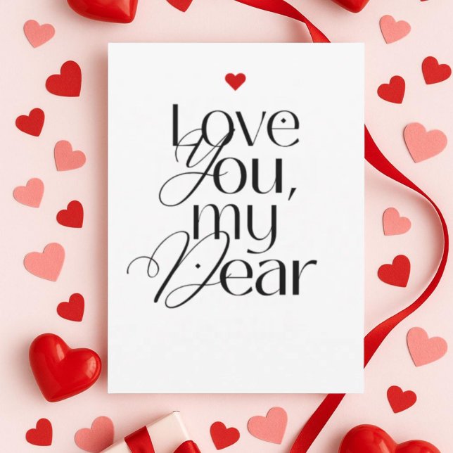 Carte de Saint-Valentin personnalisée avec photo r (Créateur téléchargé)