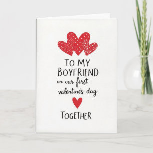 Carte de Saint-Valentin pour petit ami