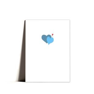 Carte de Saint Valentin sucré doux