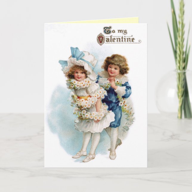 Carte de Saint-Valentin victorienne (Devant)
