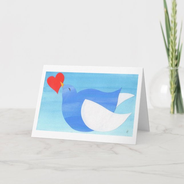 Carte de Saint-Valentin - vous envoyant mon amour (Devant)