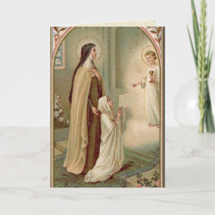 Carte de Sainte Communion de Sainte Thérèse