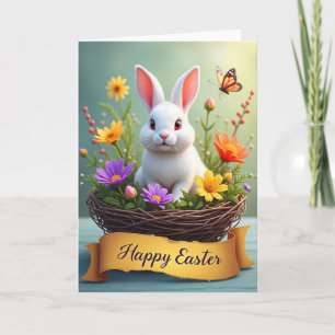 Carte de saison Panier Floral de Lapin