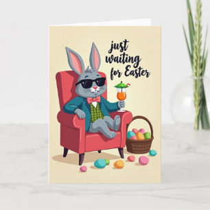 Carte de Salon du Lapin de Pâques