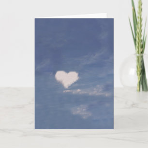 CARTE DE SALUT : Heart Cloud_