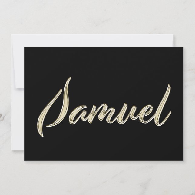 Carte de Samuel White Gold (Devant)