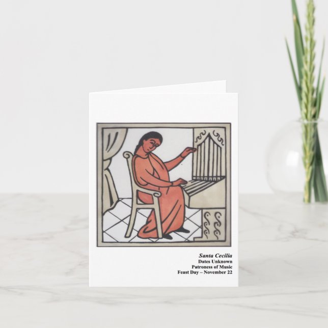 Carte de Santa Cecilia Santo (Devant)