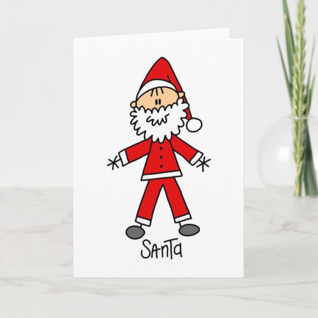 Carte de Santa Claus (Devant)