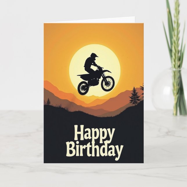 Carte de saut d'anniversaire (Devant)
